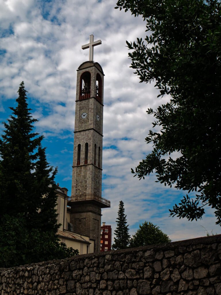 Church in Shkodra in the north of Albania