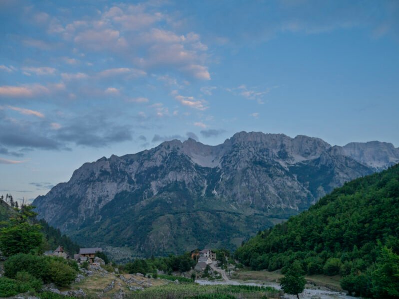 Valbona Valley blue hour